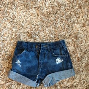 High waisted jean shorts for sale!